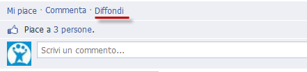 facebook diffondi