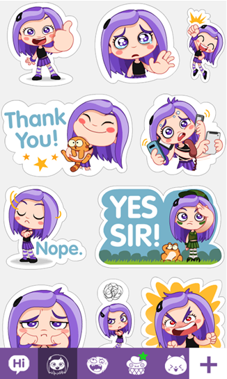 sticker viber