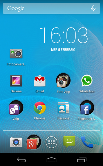 widget fotocamera whatsapp