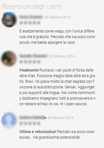 recensioni telegram