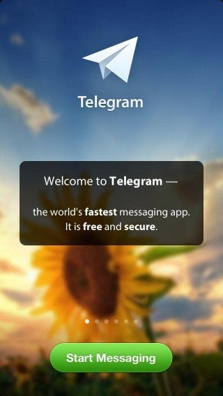 telegram sign up