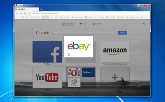 opera 20 drag and drop