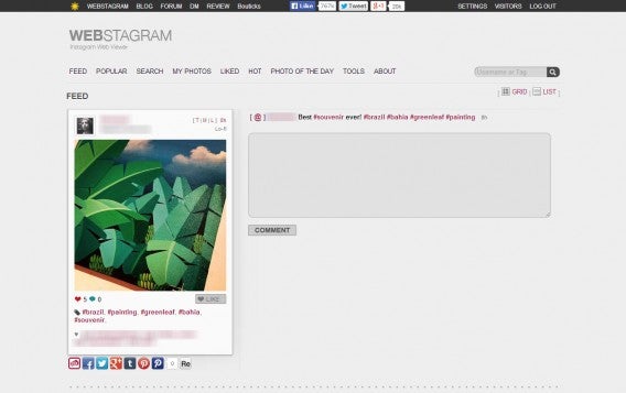 Webstagram feed