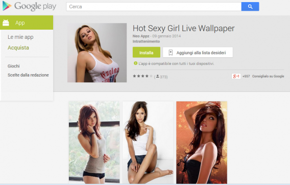 app erotiche google play