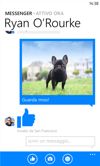 facebook messenger windows phone