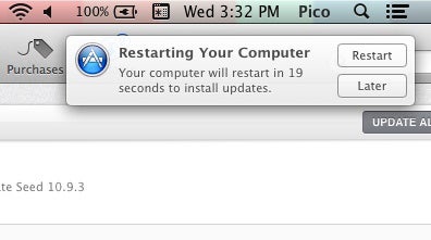 Restart Mac