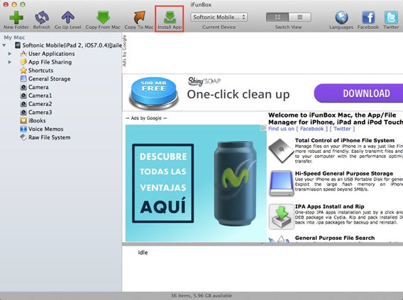 iFunBox installa app