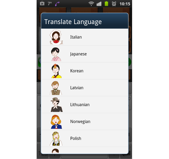 talk-translate screenshot