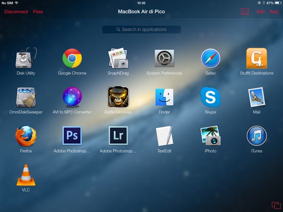 App launcher overview