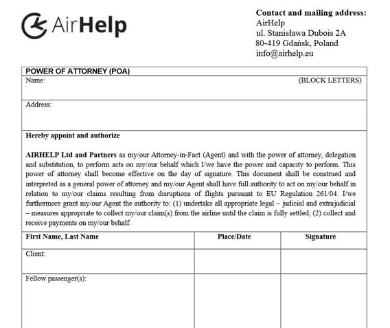 Delega AirHelp