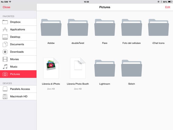 Le cartelle di OS X