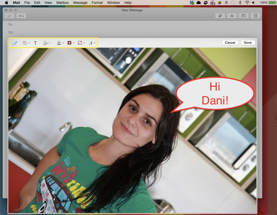 Markup editing