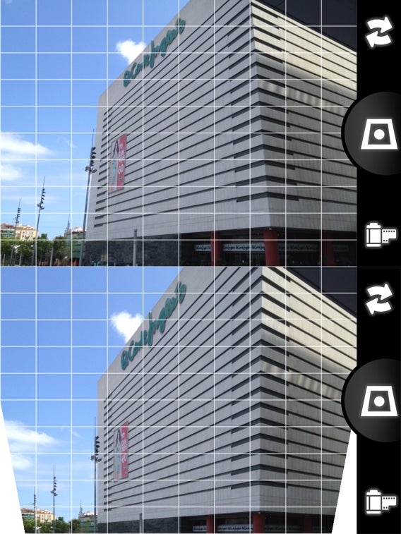 Perspective correct screenshot