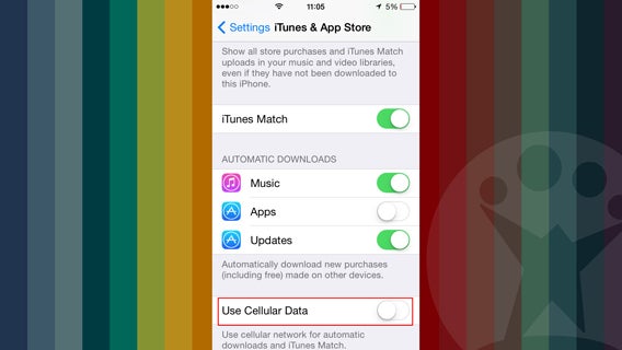 App store no cellular data