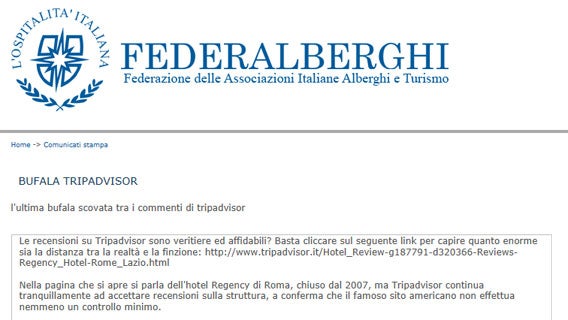 federalberghi