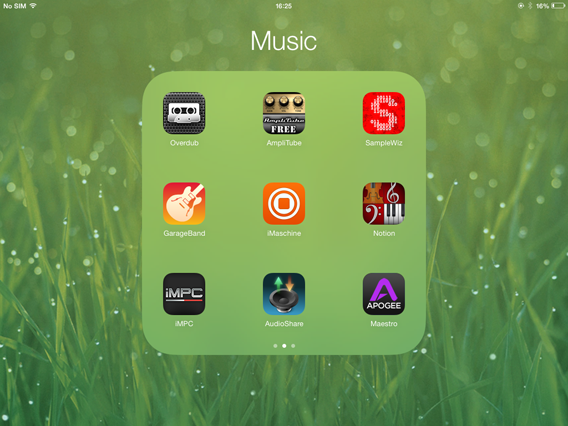iPad music