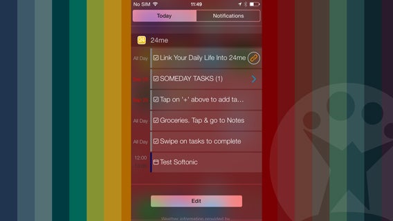 24me widget