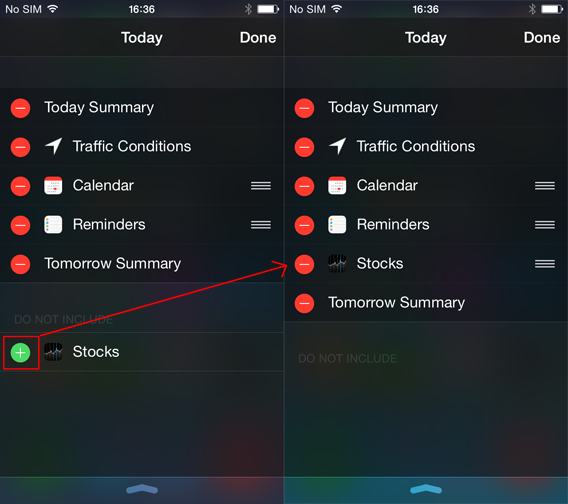 Add a widget