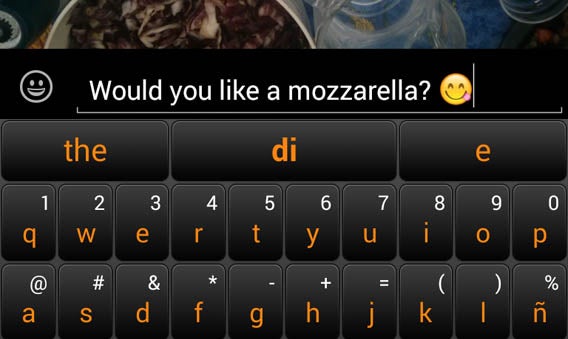 Add text to WhatsApp photo