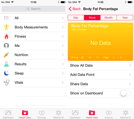 Health - Screenshots
