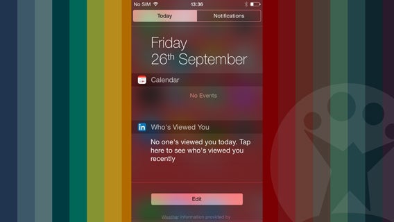 LinkedIn widget