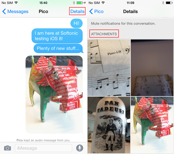Messages - Attachments