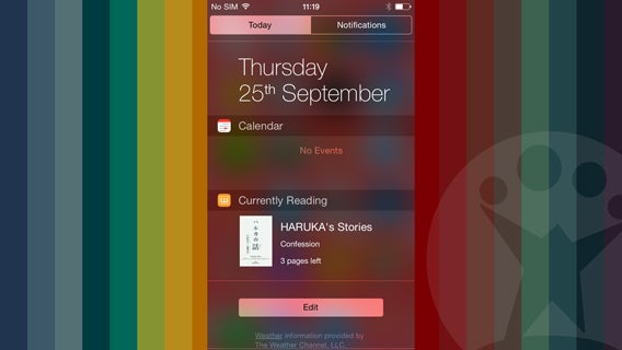 Wattpad widget