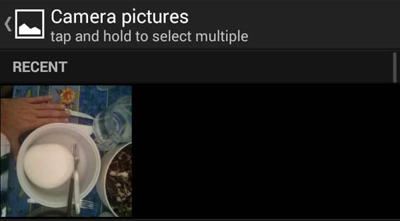 WhatsApp - Select picture