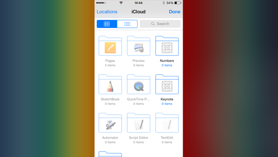iCLoud Drive da Documents