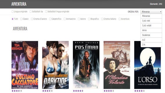 Cinema Infinity Avventura