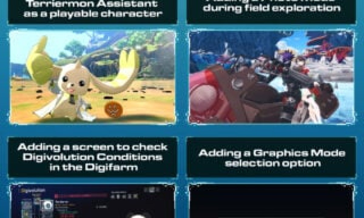 Digimon Story: Time Stranger si aggiorna il 9 luglio: arrivano 60 fps e Terriermon