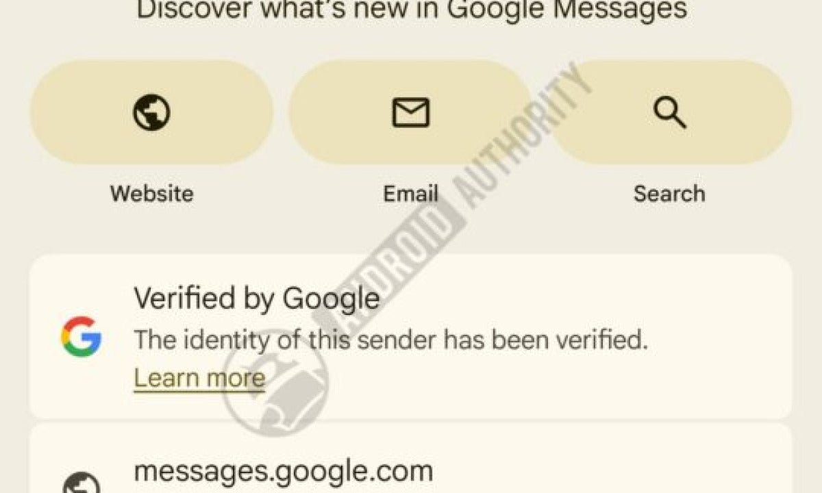 Google Messages testa una chat ufficiale: potrebbe arrivare presto nell’app