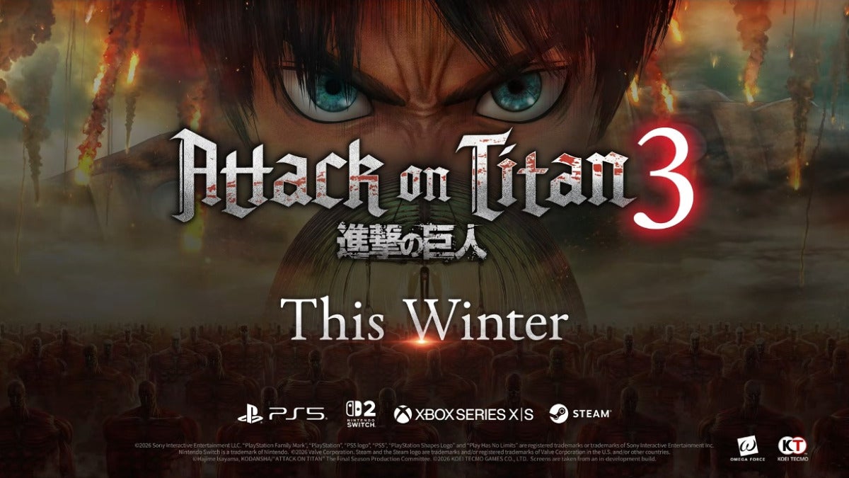 Attack on Titan 3 arriva questo inverno: trailer e conferma per Switch 2