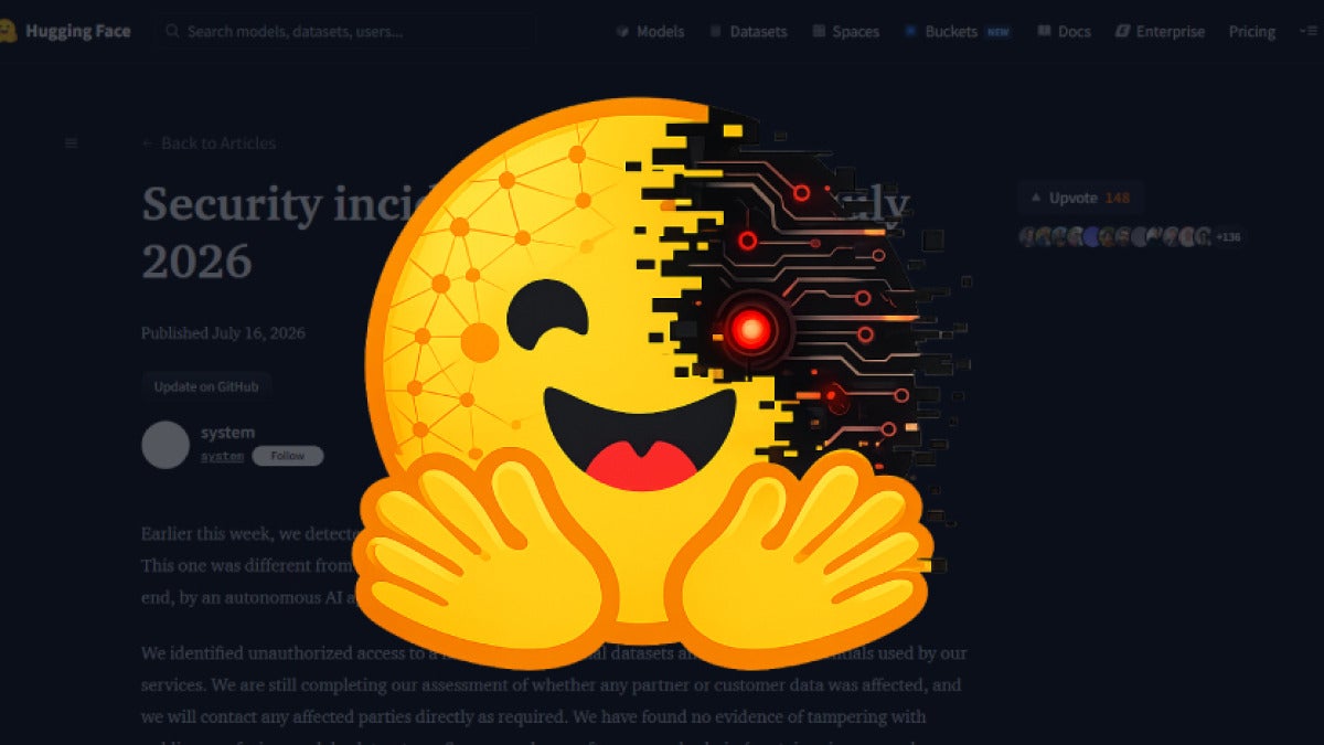 Hugging Face aggiorna il caso: attacco ai sistemi di produzione da un dataset malevolo