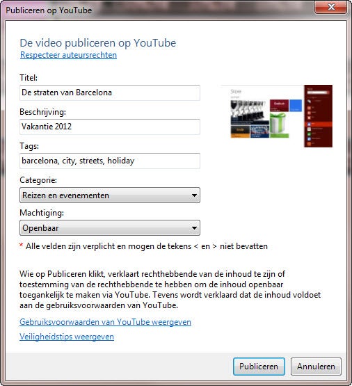 Video online publiceren