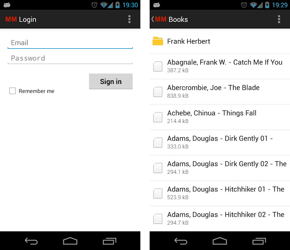 Mega Manager screenshots Android
