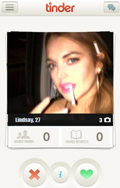 Is dit de echte account van Lindsay Lohan? 