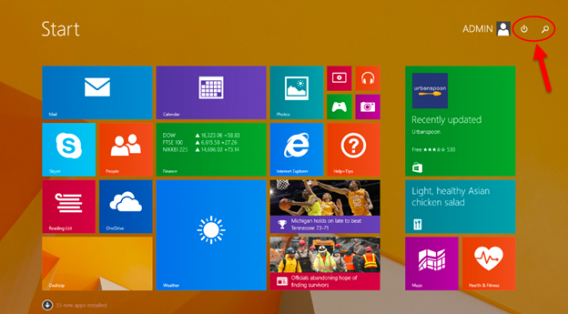 Modern UI in Windows 8.1 Update 1