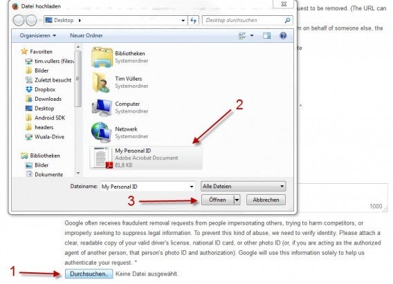 Identiteitsbewijs uploaden