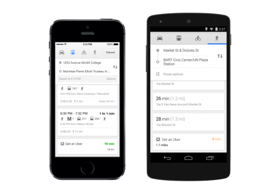 Uber voor iOS en Android