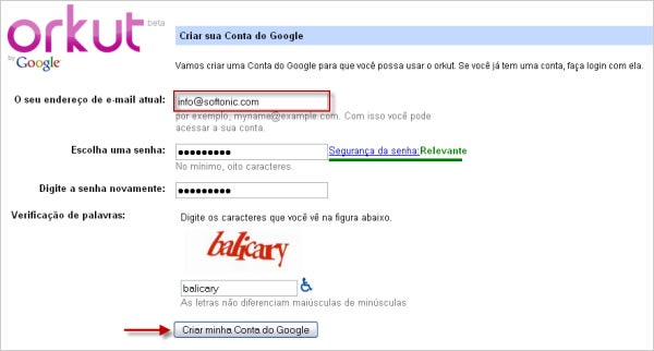 Como fazer Orkut