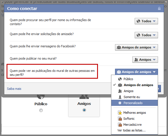 Como Bloquear o Mural do Facebook 3