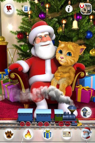 Fale com o Papai Noel com o Talking Santa
