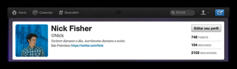 Novo cabeçalho do Twitter