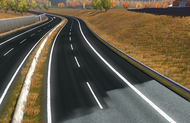 Gráficos melhorados com mod para Eurotruck Simulator