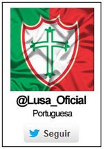 Siga a Portuguesa no Twitter