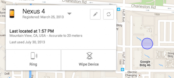 Android Device Manager permitirá localizar dispositivos perdidos ou roubados