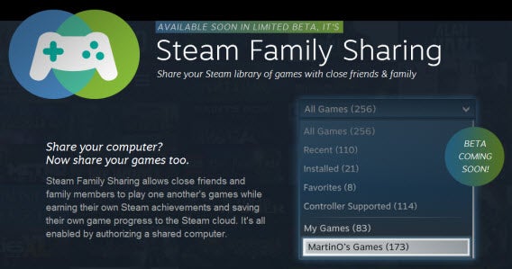No seu 10º aniversário, o Steam anuncia serviço de compartilhamento de jogos entre usuários