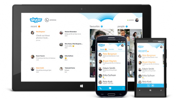 Maioria dos usuários usa o Skype em mais de um dispositivo