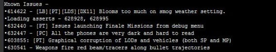 Arquivo de log do GTA 5 faz referência à versão do game para PC